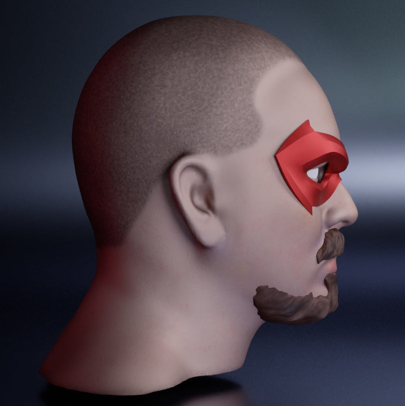 Ronin Domino Mask: Wearable 3D Print File