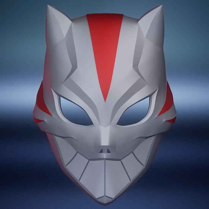 Young Justice Cheshire Mask: Wearable 3D Print File