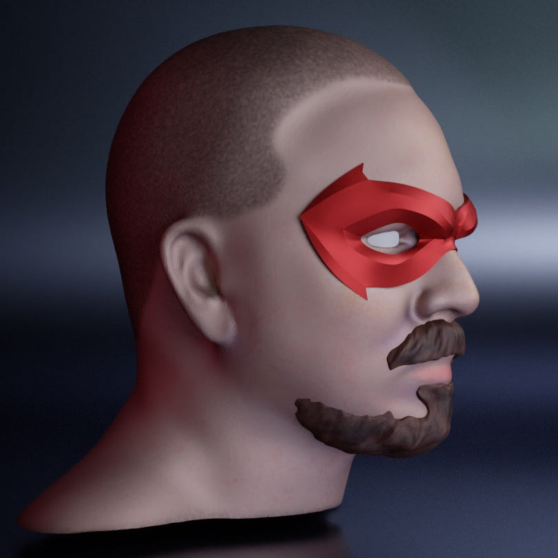 Ronin Domino Mask: Wearable 3D Print File