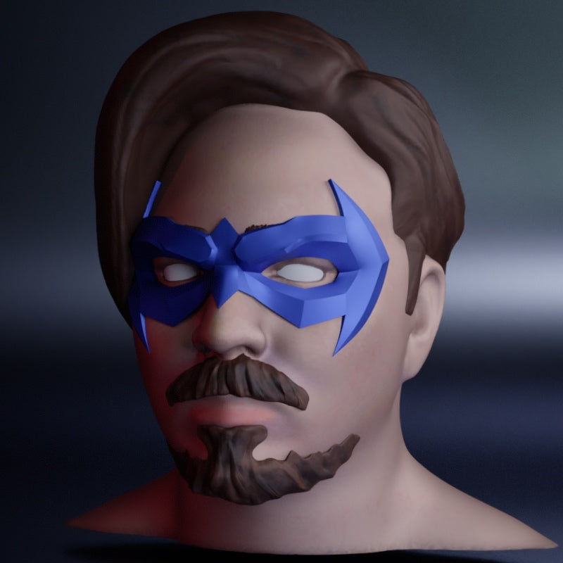 Mateo Domino Mask: Wearable 3D Print File