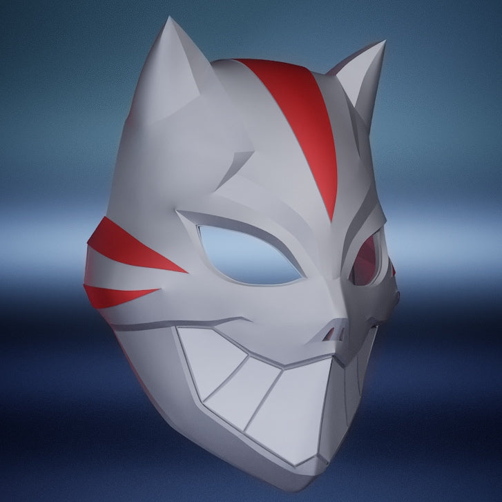 Young Justice Cheshire Mask: Wearable 3D Print File