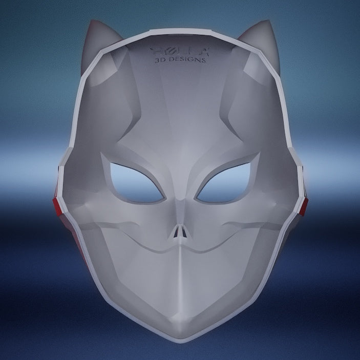 Young Justice Cheshire Mask: Wearable 3D Print File