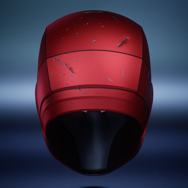 Weathered Outlaw Helmet: Wearable 3D Print File