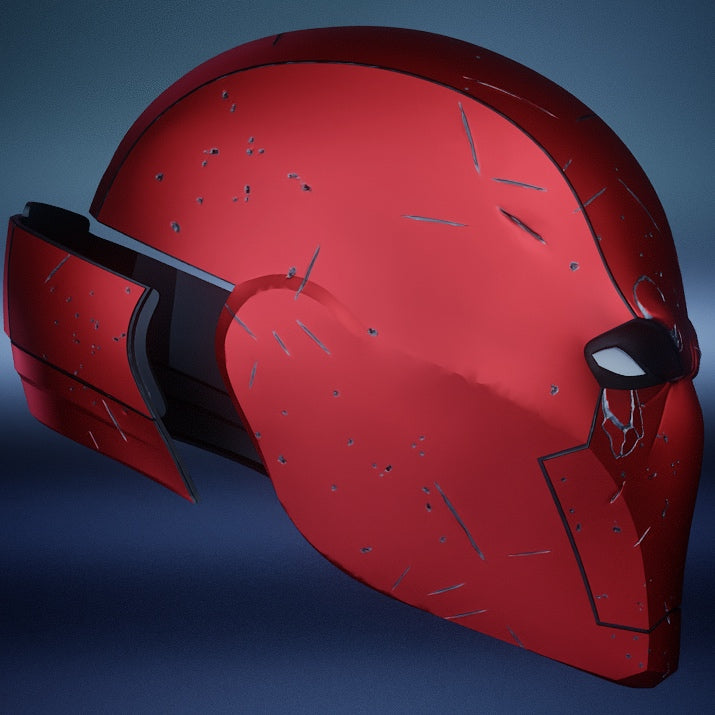 Weathered Outlaw Helmet: Wearable 3D Print File