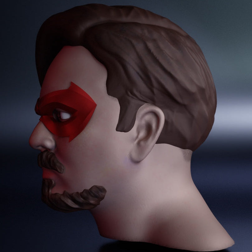 Ronin Domino Mask: Wearable 3D Print File
