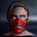 Oni Mask: Wearable 3D Print File