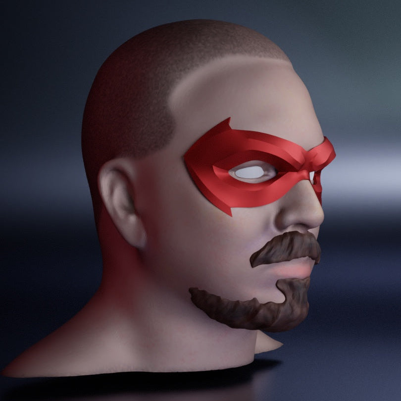 Ronin Domino Mask: Wearable 3D Print File