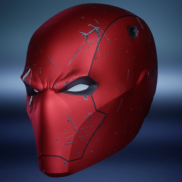 Weathered Outlaw Helmet: Wearable 3D Print File