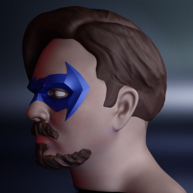 Mateo Domino Mask: Wearable 3D Print File