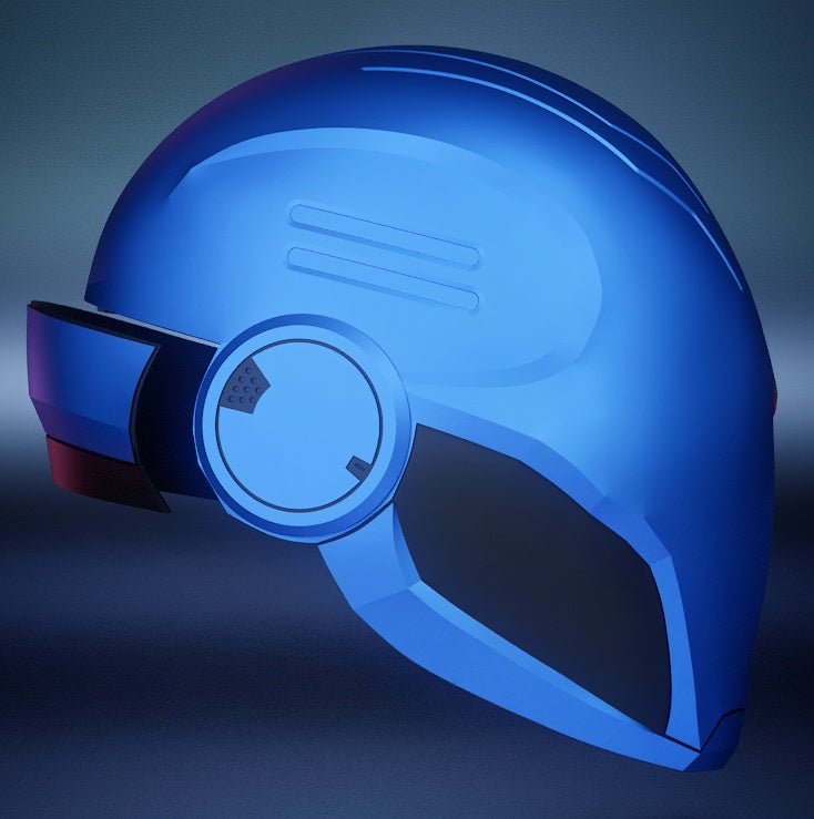Terminator Helmet: Wearable 3D Print File
