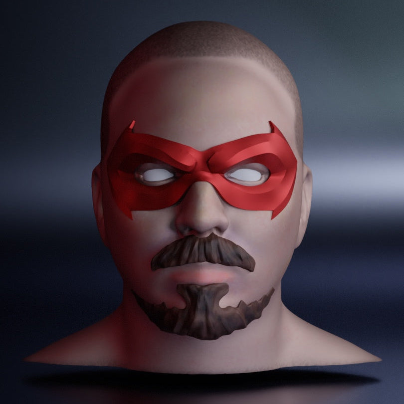 Ronin Domino Mask: Wearable 3D Print File