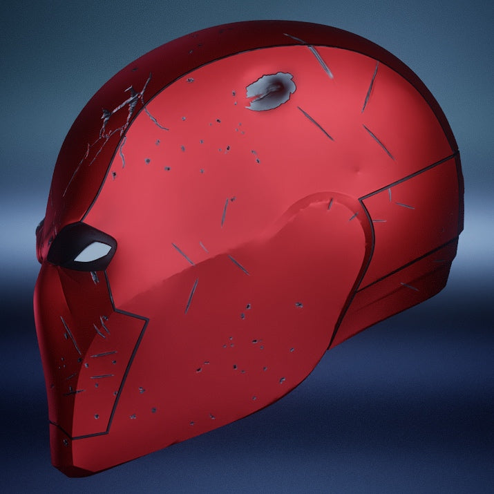 Weathered Outlaw Helmet: Wearable 3D Print File