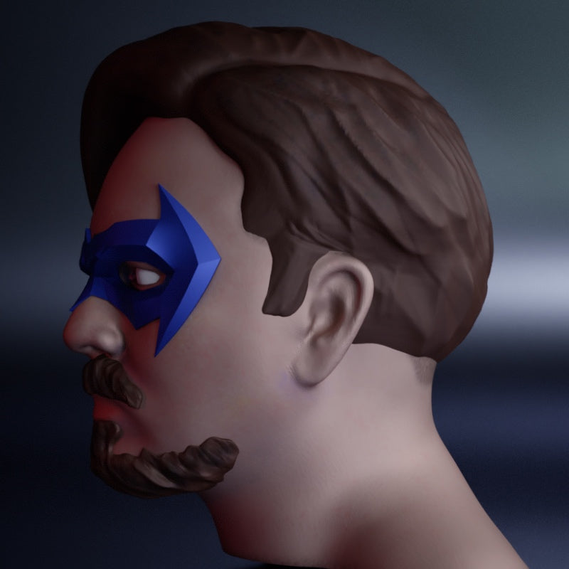 Mateo Domino Mask: Wearable 3D Print File
