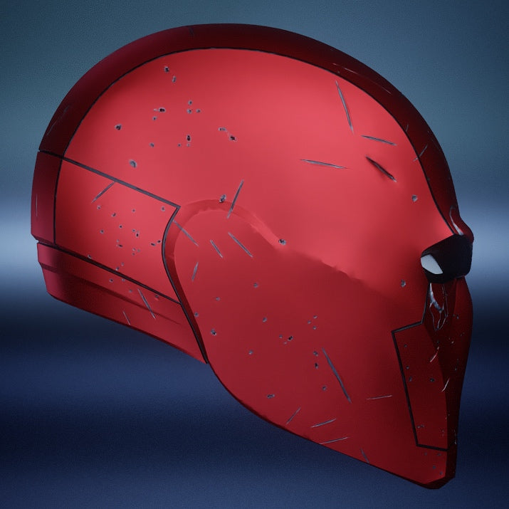 Weathered Outlaw Helmet: Wearable 3D Print File