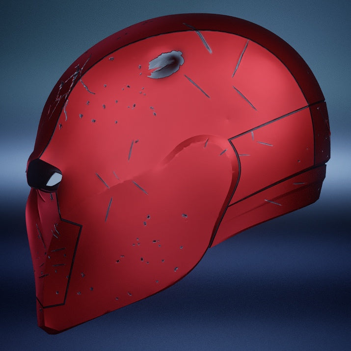 Weathered Outlaw Helmet: Wearable 3D Print File