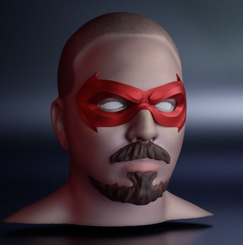 Ronin Domino Mask: Wearable 3D Print File