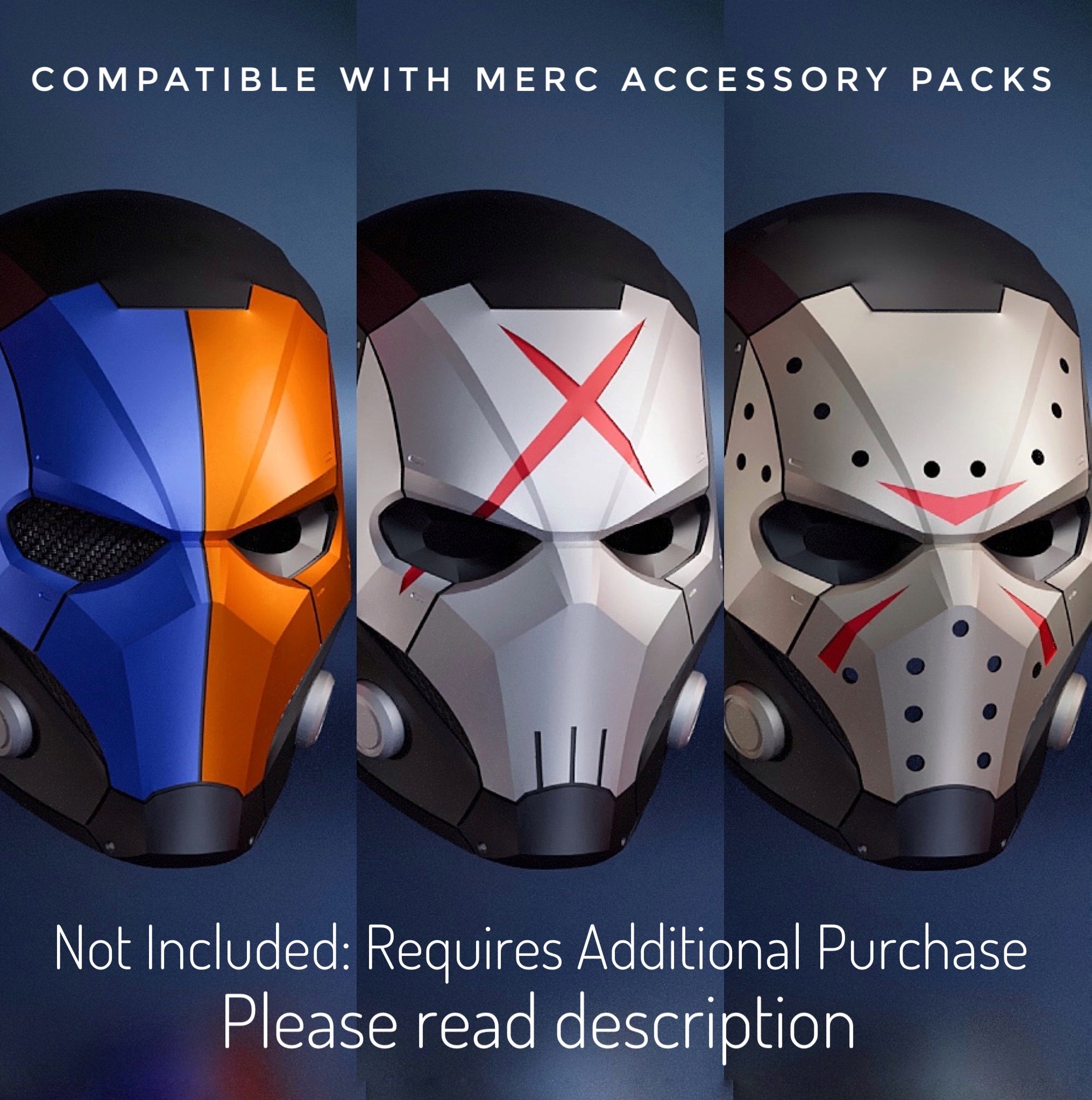 Merc Helmet: Wearable 3D Print File