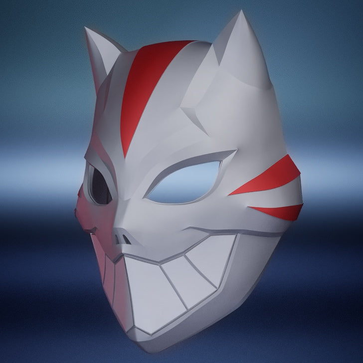 Young Justice Cheshire Mask: Wearable 3D Print File