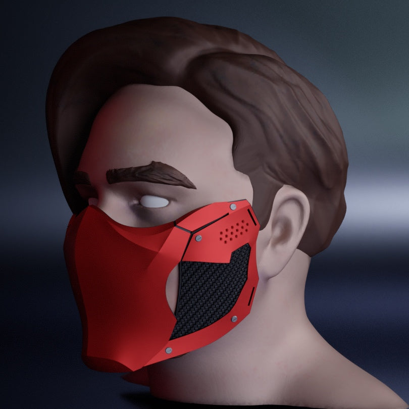 Ronin Mask: Wearable 3D Print File