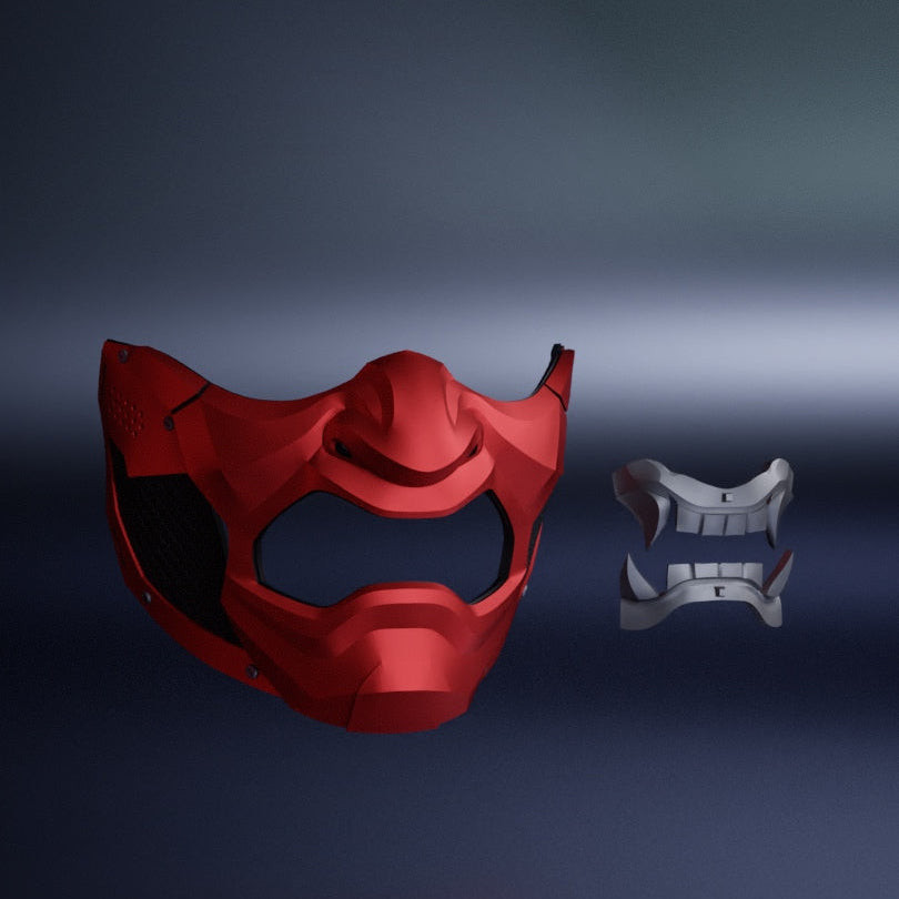 Oni Mask: Wearable 3D Print File