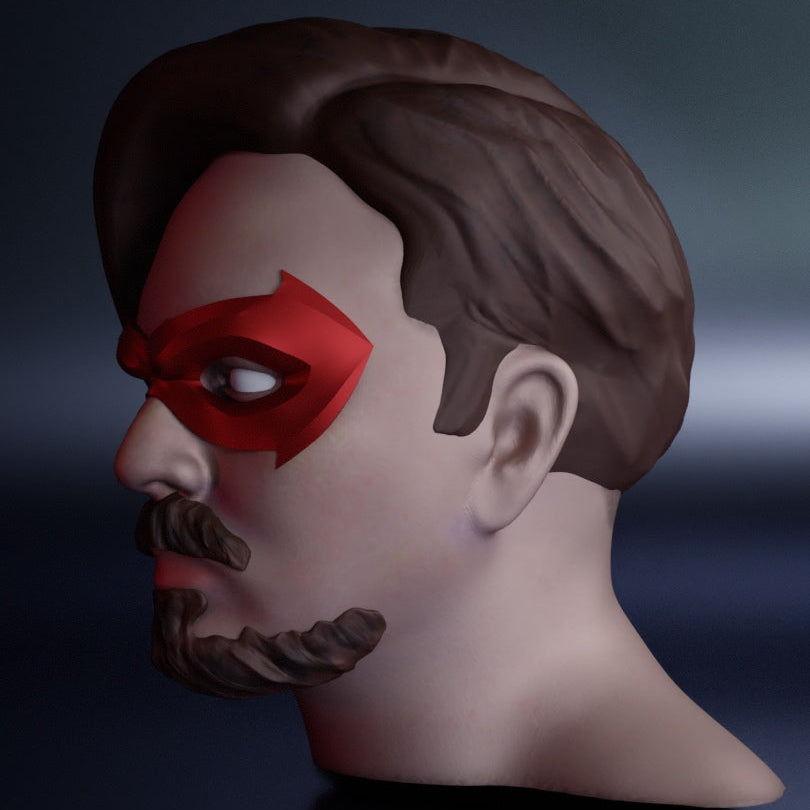 Ronin Domino Mask: Wearable 3D Print File