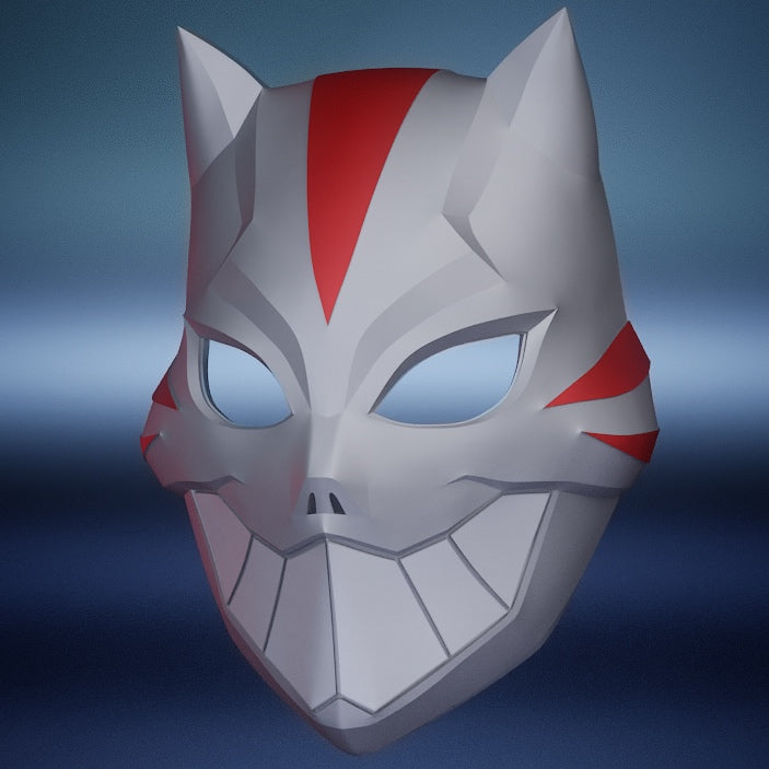 Young Justice Cheshire Mask: Wearable 3D Print File