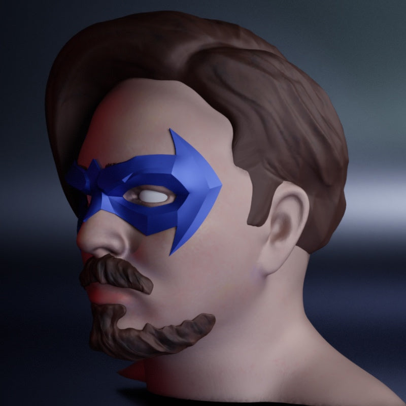 Mateo Domino Mask: Wearable 3D Print File