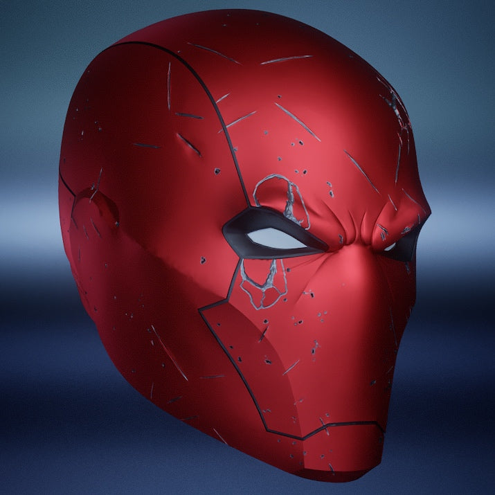 Weathered Outlaw Helmet: Wearable 3D Print File
